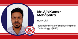 Interview Mr Ajit Kumar Mohapatra HOD Civil at Barunei Institute of Engineering and Technology
